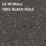 LG Hi-Macs T001 BLACK HOLE